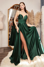 Load image into Gallery viewer, Ladivine - CJ523 - Classic satin A-line Gown
