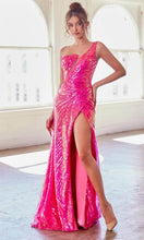 Load image into Gallery viewer, CK937 - Fully Sequin One Shoulder Prom Gown
