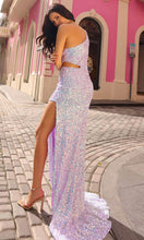 Load image into Gallery viewer, A1307 - Sequin Cutout Prom Dress
