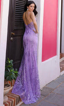 Load image into Gallery viewer, E1273  Sleeveless Embroidered Prom Gown

