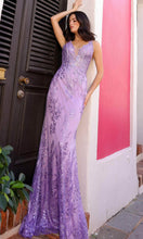 Load image into Gallery viewer, E1273  Sleeveless Embroidered Prom Gown
