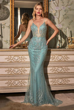 Load image into Gallery viewer, OC007 Ladivine Glittery Mermaid Gown
