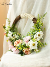 Load image into Gallery viewer, Beautiful Artificial Spring Flower Natural Garland Wreath Wedding Bouquet
